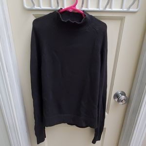 Everlane Cotton Mockneck Crop Sweater